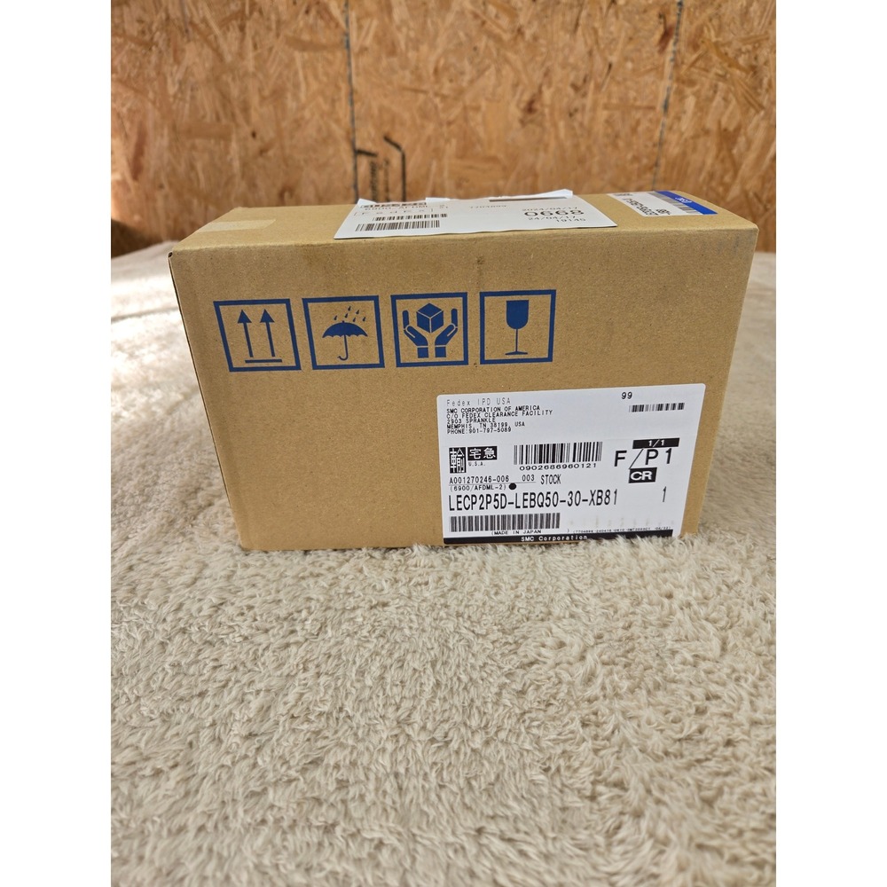 SMC LECP2P5D-LEBQ50-30-XB81 Step Motor Driver‎ P2 PNP DC24V with Cable NEW